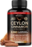 Ceylon Cinnamon Capsules Extra Strength Energy Heart Metabolism Support 60 Count. Fixed Price $34.90.