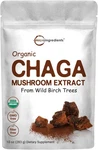 Micro Ingredients Organic Chaga Mushroom Extract, Oz 100:1 Wild.... Fixed Price $39.02.