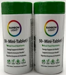 Rainbow Light 50+ Mini Tablet+ 180 Tablets Exp 2027. Fixed Price $25.99.