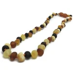 Fast Relief For Teething Baby Naturally 100% Baltic Amber Necklace Raw Multi. Fixed Price $54.50.