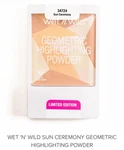Wet Wild Geometric Highlighting Powder 34724 Sun Ceremony Limited Edition Htf. Fixed Price $19.99.