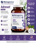 Metagenics Adreset 180 Capsules Herbal Wellness Supplement Sealed. Fixed Price $94.99.