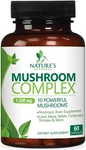 Complex Supplement Capsules - 10 Mushrooms Lions Mane, Reishi, Chaga. Fixed Price $19.62.