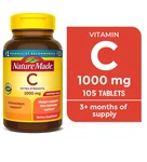 Nature Made Extra Strength Vitamin 1000 Mg Tablets, Dietary Supplement, 105 Ct. Fixed Price $7.99.