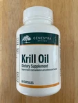 Genestra Brands Krill Oil 60 Capsules OMEGA3 Dietary Supplement. Fixed Price $29.99.