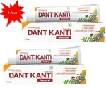 2 X Patanjali Dant Kanti Natural Toothpaste 100 Gm Tightens Gums Fights Germs. Fixed Price $16.87.