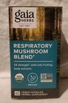 Gaia Herbs Organic Respiratory Mushroom Blend W/ Reishi & Cordyceps 5X Strength. Fixed Price $39.99.