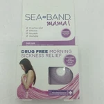Sea-band Mama Drug Free Morning Sickness Relief Wristband 1 Pair "case Included". Fixed Price $11.99.