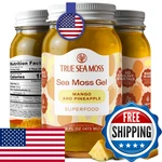Trueseamoss Wildcrafted Gel - Mango, Pineapple, Usa Made 80 Chars. Fixed Price $58.03.