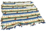 Throw Blanket With Deer & Woods. Fixed Price $19.00.