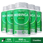 100% Pure Moringa Oleifera 800MG - Natural Superfood Antioxidant Weight Loss. Fixed Price $57.15.