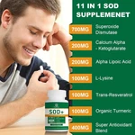 700MG Sod Superoxide Dismutase Supplement - High Potency Antioxidant. Fixed Price $21.76.