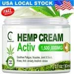 Hemp Pain Relief Cream 1,500,000MG For Massage To Relieve Back Neck Joint. Fixed Price $13.67.
