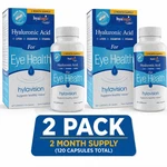 Hyalogic For Eye Health W Hyaluronic ACID,LUTEIN,ZEAXANTHIN&VITAMINS,120(2 Pack). Fixed Price $49.90.