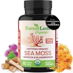 Forest Leaf Organics Sea Moss Capsules With Burdock Root, Bladderwrackfree Ship. Fixed Price $11.50.