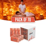 Himalayan Salt Bricks 8X4X2 Pack Of 70 For Spa Rooms, And Home Improvement. Fixed Price $570.00.