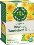 Traditional Medicinals Organic Roasted Dandelion Root Herbal Tea Bags 16. Fixed Price $7.39.