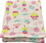 Cutie Pie Pink Popsicles Cupcakes Lollipops Hearts Blanket Girl 30X40 Security. Fixed Price $39.99.