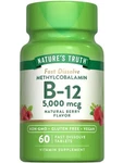 Nature's Truth Vitamin B12 5000MCG Fast Dissolve Vegan Tablets Berry Flavor 6.... Fixed Price $17.39.