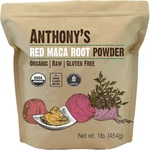 Anthony's Anthonys Organic Red Maca Powder 1 Lb Raw Gluten Non Gmo. Fixed Price $24.19.