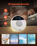 Vevor Machine, 18 Soothing Sleep Sounds And 7-COLOR Night Light, 5-IN-1 Wh. Fixed Price $37.90.