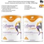 Nature's Finest Curcumin Joint Care Collagen Turmeric Hyaluronic Acid Powder X2. Fixed Price $142.49.