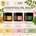 Aura Naturals Essential Oil Balm 50G Frankincense Skin Bliss Pain Relief Care. Fixed Price $23.99.